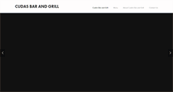 Desktop Screenshot of cudasbarandgrill.com